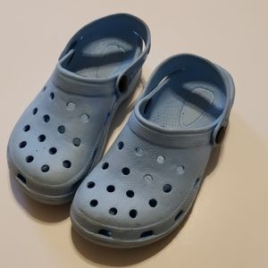 Light blue boys crocs